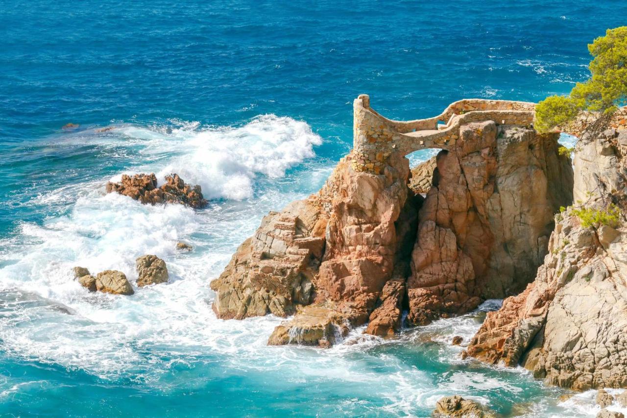 Apartamento Solàrium con terraza a 5 minutos de la playa recientemente renovado Gerona Exterior foto